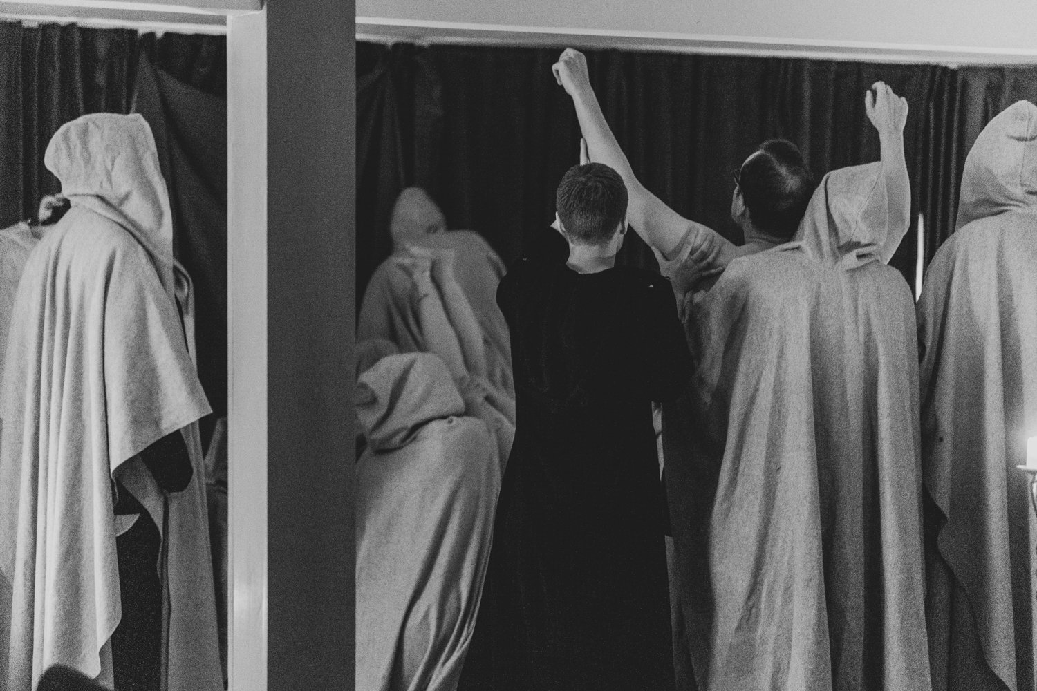 Photo by Carl Nordblom from Lord of Lies, by Atropos. Lord of Lies is a larp about trying and failing to be a satanic sex cult in 1950s America.
